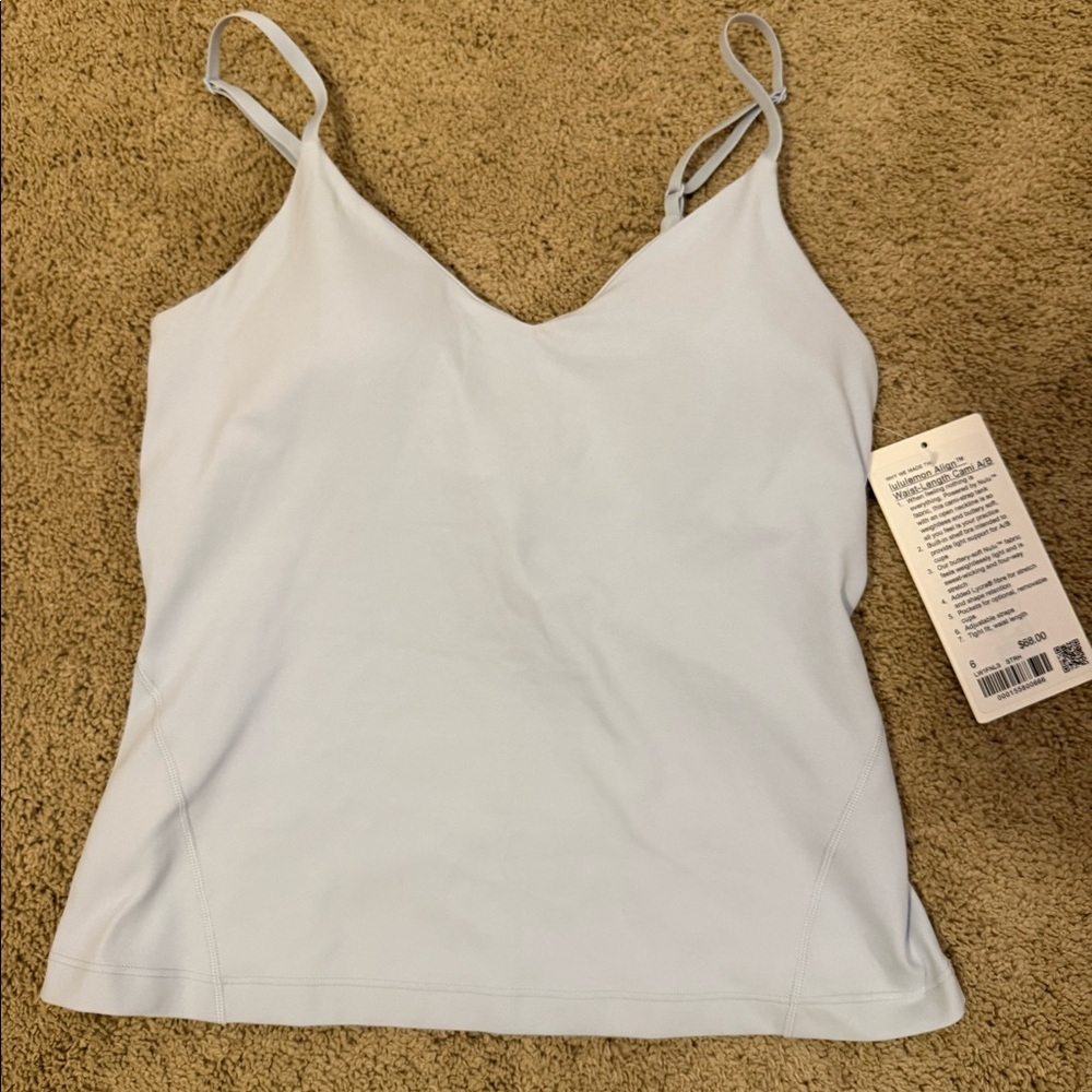 Lululemon NWTO AB waist length Cami